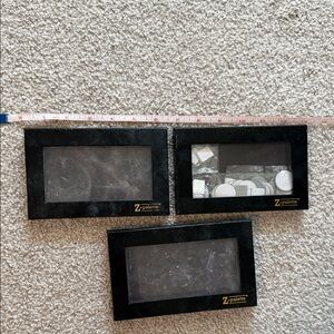 Z Palette Black Makeup Organizer Set - 3 pack